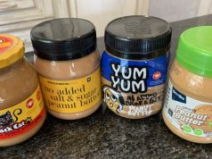 Which of these ‘healthy’ peanut butters tastes best? Four sugar-free peanut butters in jars
