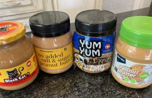 Which of these ‘healthy’ peanut butters tastes best? Four sugar-free peanut butters in jars