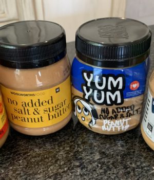 Which of these ‘healthy’ peanut butters tastes best? Four sugar-free peanut butters in jars
