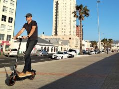 Segway-Ninebot F40E Electric Kick Scooter – Review The Segway-Ninebot F40E riding on Strand promenade, South Africa