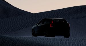 Volvo shows teaser pic of electric EX30