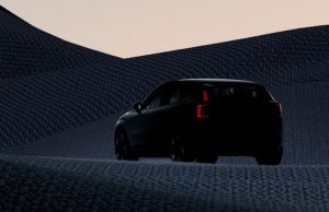 Volvo shows teaser pic of electric EX30