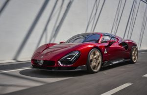 Alfa Romeo unveils gorgeous supercar, will build just 33