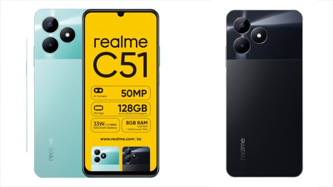 realme debuts the C51 smartphone in South Africa