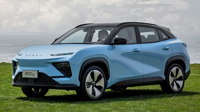 Electric Chery to reach SA before end of 2024 Chery eQ7