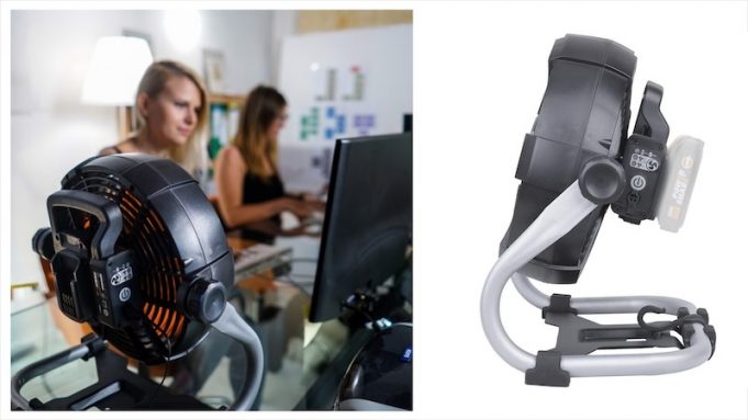 This Worx fan keeps running when Eskom doesn’t