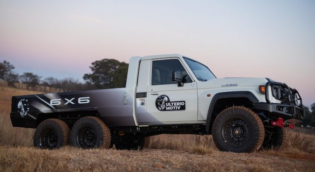 Rugged 6×6 and 6×4 Toyota Land Cruiser 79 conversions unveiled