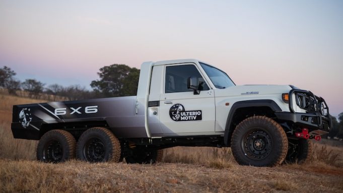 Rugged 6×6 and 6×4 Toyota Land Cruiser 79 conversions unveiled
