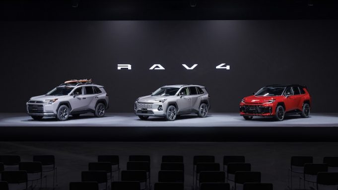 Toyota unveils sixth-generation RAV4 in Japan